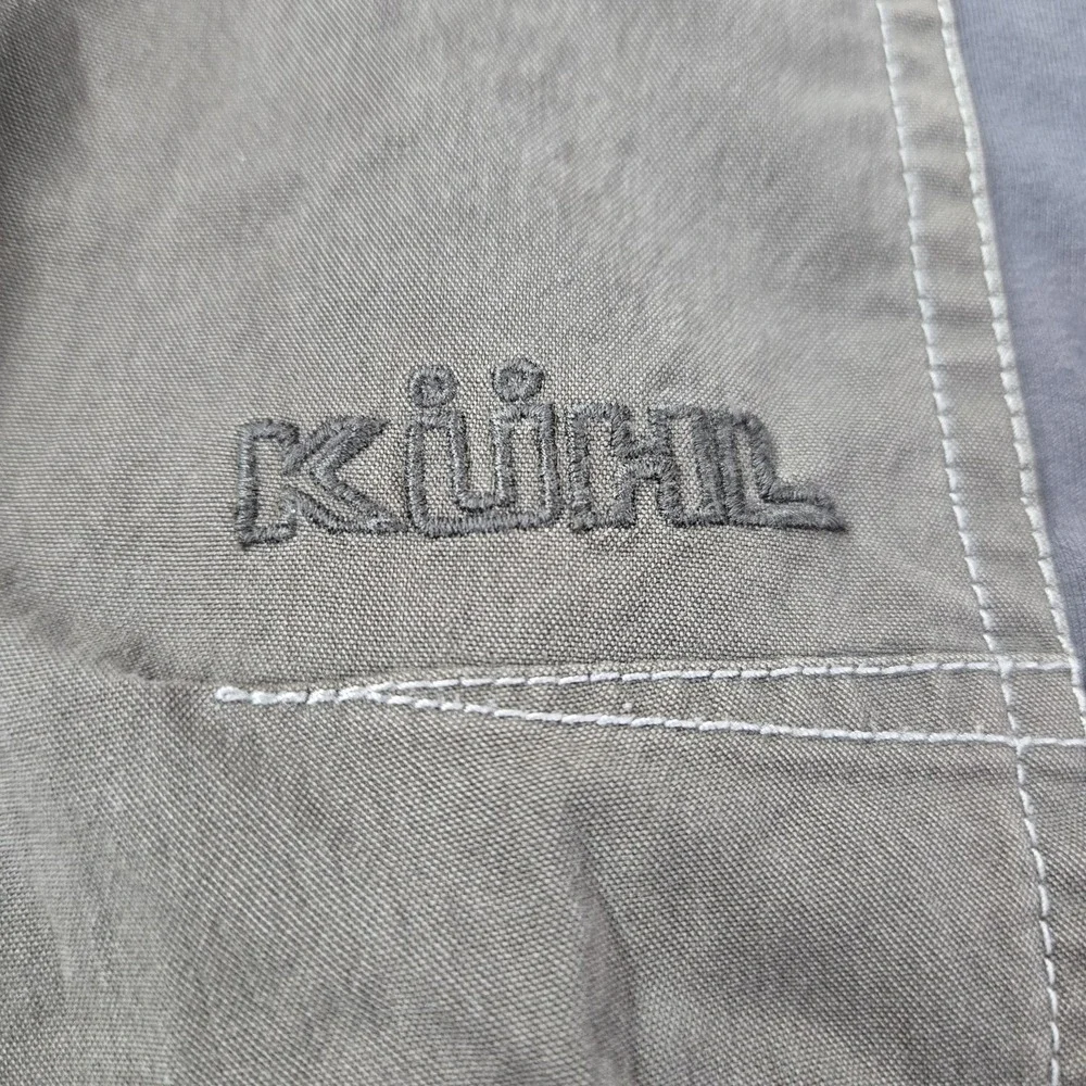 Kuhl Radikl Men Activewear Pants 36X32 Olive Green Chino Outdoor Hiking READ